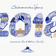 Scribing en live pour illustrer les voeux de Mme Le Bâtonnier de Clermont-Ferrand. 2018 - par <a href="http://www.fgcp.net/Anne Bernardi">Anne  Bernardi</a>